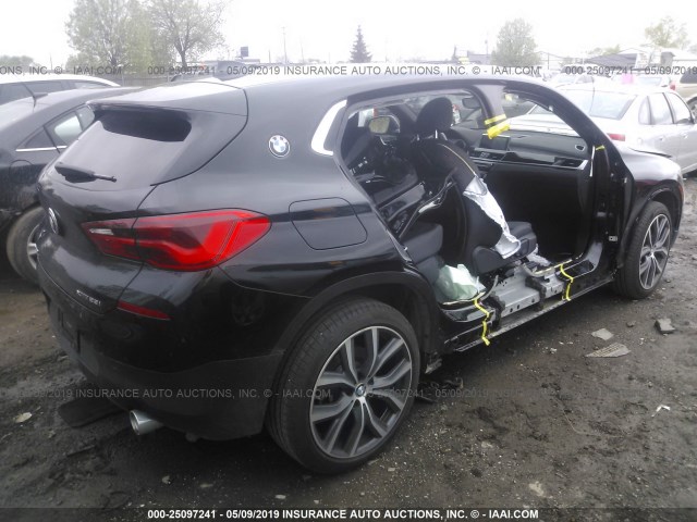 WBXYJ5C32JEF73169 - 2018 BMW X2 XDRIVE28I BLACK photo 4