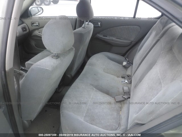 3N1CB51D33L804969 - 2003 NISSAN SENTRA XE/GXE GRAY photo 8