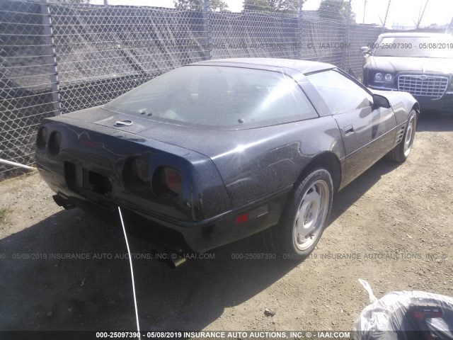 1G1YY23P6N5102891 - 1992 CHEVROLET CORVETTE GREEN photo 4