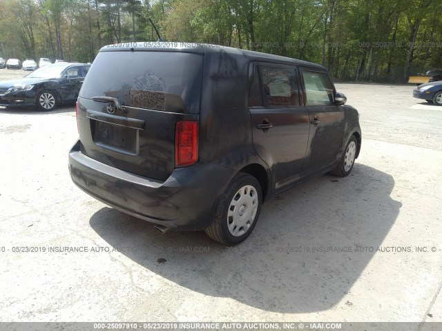 JTLKE50E581059669 - 2008 TOYOTA SCION XB 黑色 照片 4
