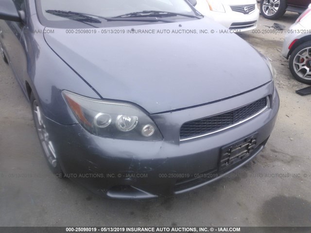 JTKDE167680273221 - 2008 TOYOTA SCION TC GRAY photo 6