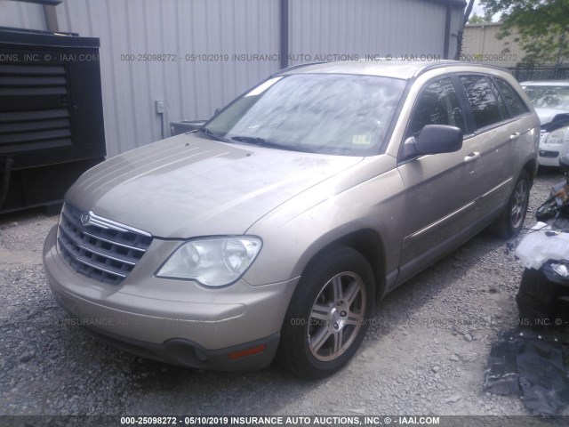 2A8GM68X28R606580 - 2008 CHRYSLER PACIFICA TOURING BEIGE photo 2