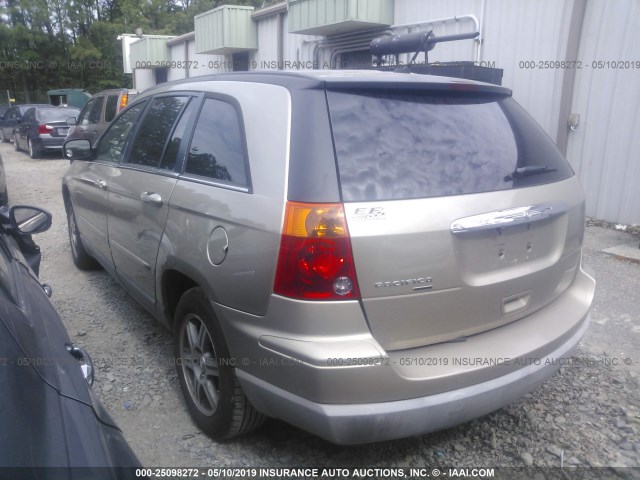 2A8GM68X28R606580 - 2008 CHRYSLER PACIFICA TOURING BEIGE photo 3