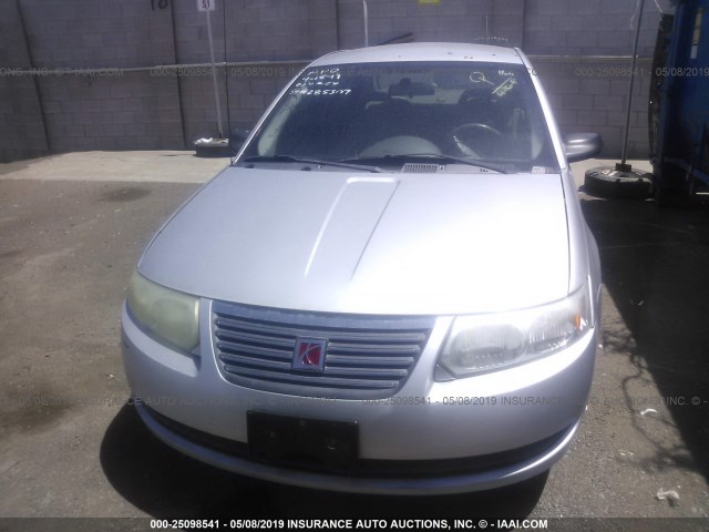 1G8AJ55F87Z121533 - 2007 SATURN ION LEVEL 2 SILVER photo 6