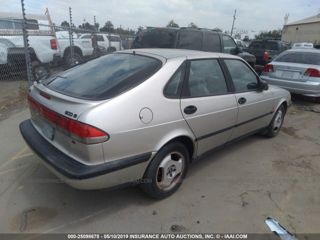 YS3DD58B6V2014689 - 1997 SAAB 900 S BEIGE photo 4