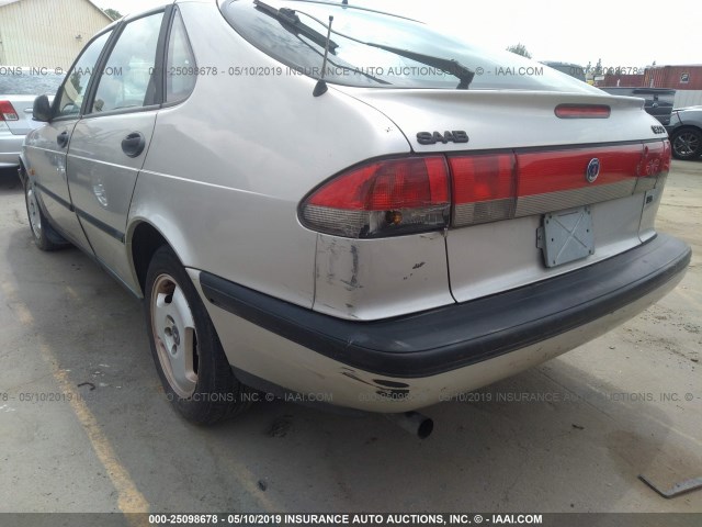 YS3DD58B6V2014689 - 1997 SAAB 900 S BEIGE photo 6