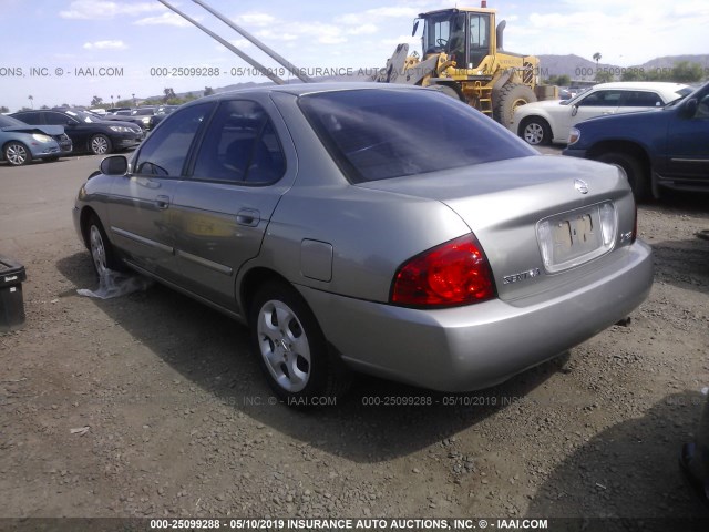 3N1CB51A84L559156 - 2004 NISSAN SENTRA 1.8S GRAY photo 3