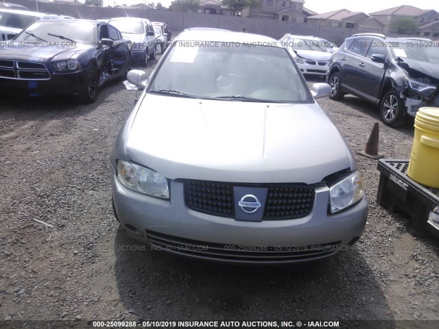 3N1CB51A84L559156 - 2004 NISSAN SENTRA 1.8S GRAY photo 6