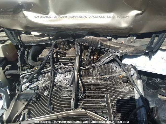 4T1BF28B22U263770 - 2002 TOYOTA AVALON XL/XLS GOLD photo 10