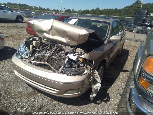 4T1BF28B22U263770 - 2002 TOYOTA AVALON XL/XLS GOLD photo 6