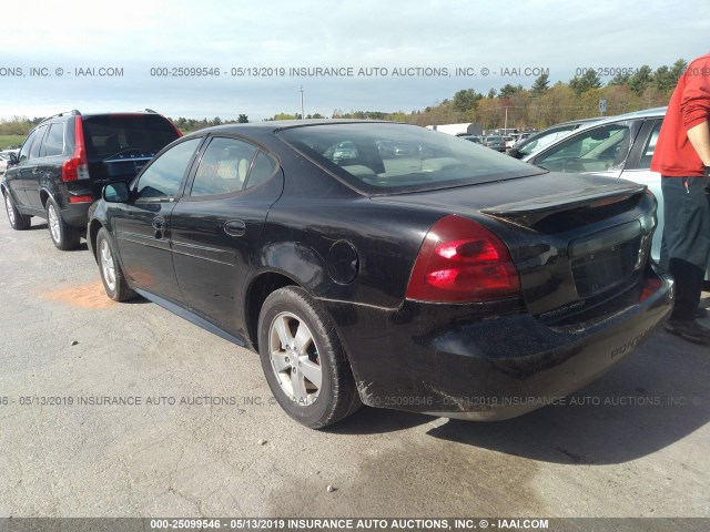 2G2WP582971130340 - 2007 PONTIAC GRAND PRIX 黑色 照片 3