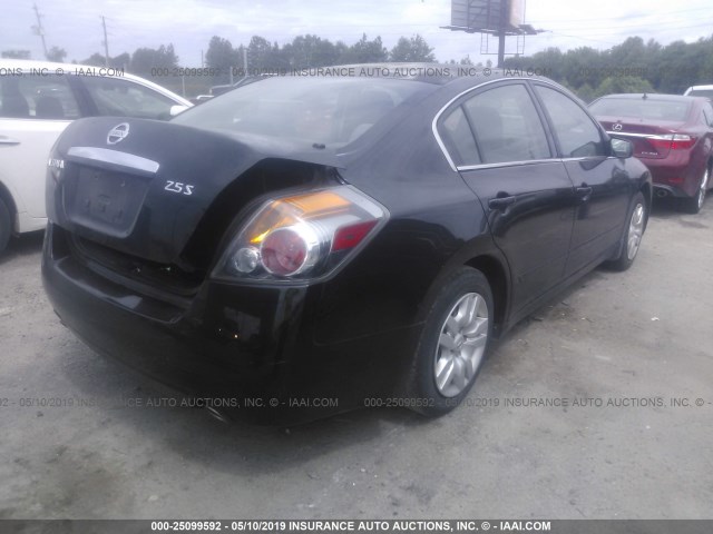 1N4AL21E09N510534 - 2009 NISSAN ALTIMA 2.5/2.5S BLACK photo 4