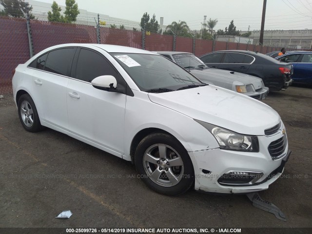 1G1PE5SB7G7125518 - 2016 CHEVROLET CRUZE LIMITED LT WHITE photo 1