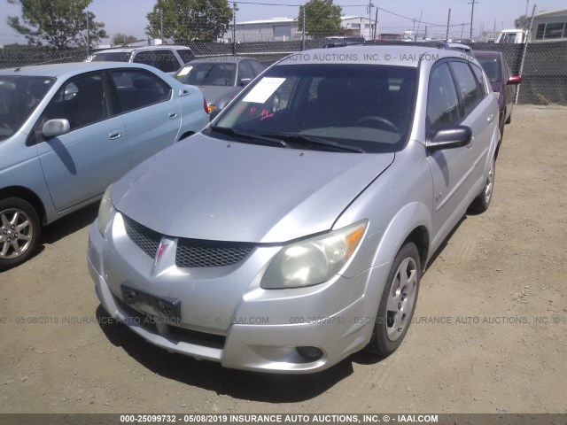 5Y2SL62813Z482533 - 2003 PONTIAC VIBE SILVER photo 2