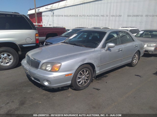 KMHFU45E82A195977 - 2002 HYUNDAI XG 350 SILVER photo 2