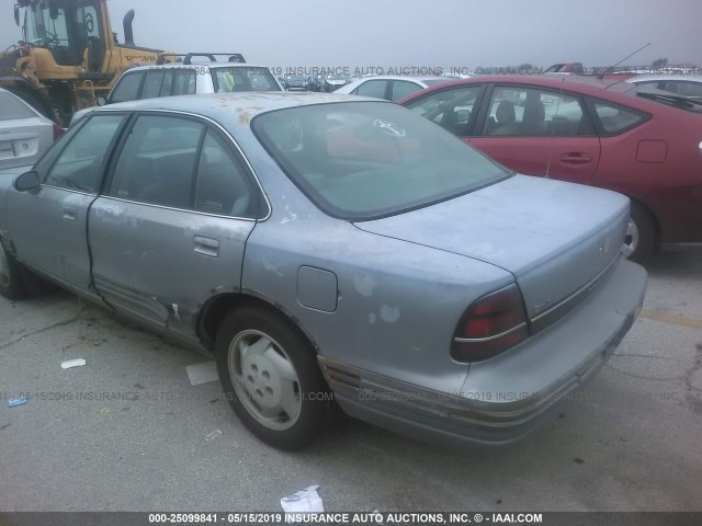 1G3HN52LXRH326394 - 1994 OLDSMOBILE 88 ROYALE BLUE photo 3