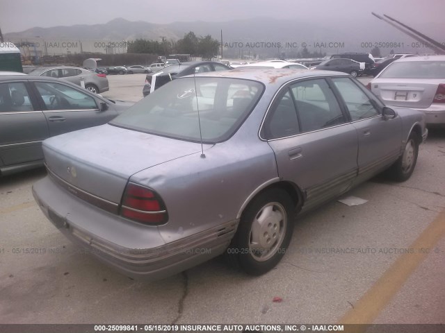 1G3HN52LXRH326394 - 1994 OLDSMOBILE 88 ROYALE BLUE photo 4