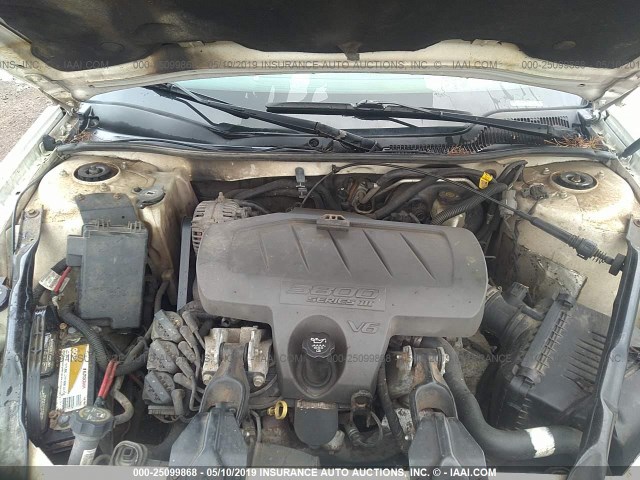 2G2WP552381106041 - 2008 PONTIAC GRAND PRIX 白色 照片 10