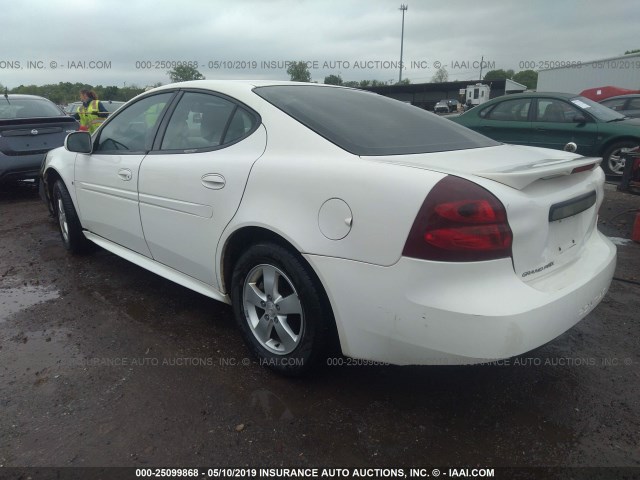 2G2WP552381106041 - 2008 PONTIAC GRAND PRIX 白色 照片 3