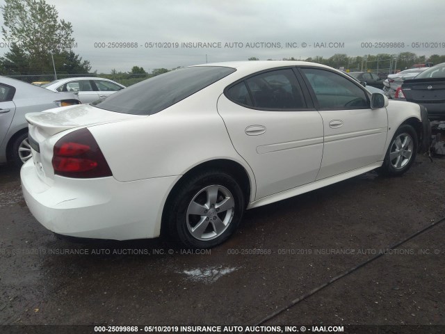 2G2WP552381106041 - 2008 PONTIAC GRAND PRIX 白色 照片 4