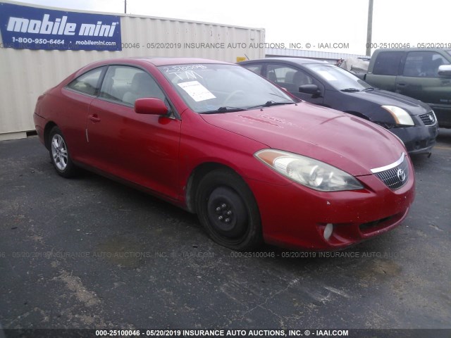 4T1CE38PX6U743182 - 2006 TOYOTA CAMRY SOLARA SE/SLE RED photo 3