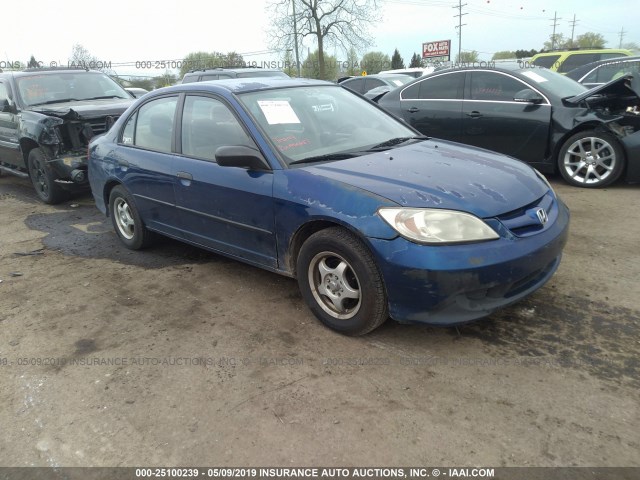 2HGES16315H506724 - 2005 HONDA CIVIC DX VP Mavi foto 1