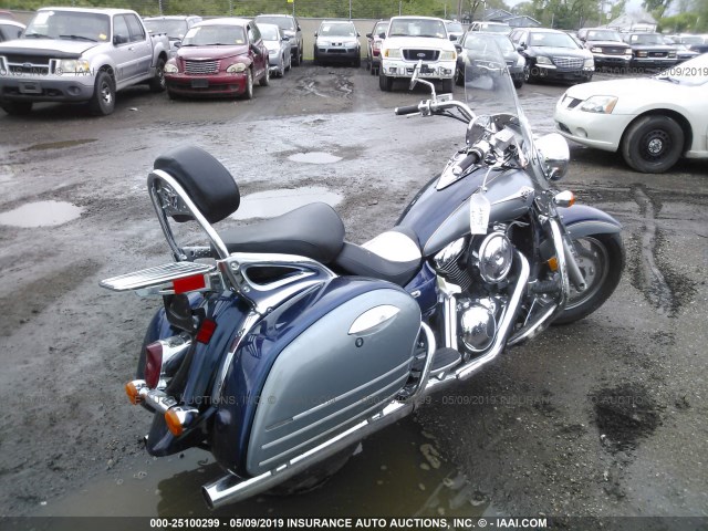 JKBVNKD128A019120 - 2008 KAWASAKI VN1600 D BLUE photo 4