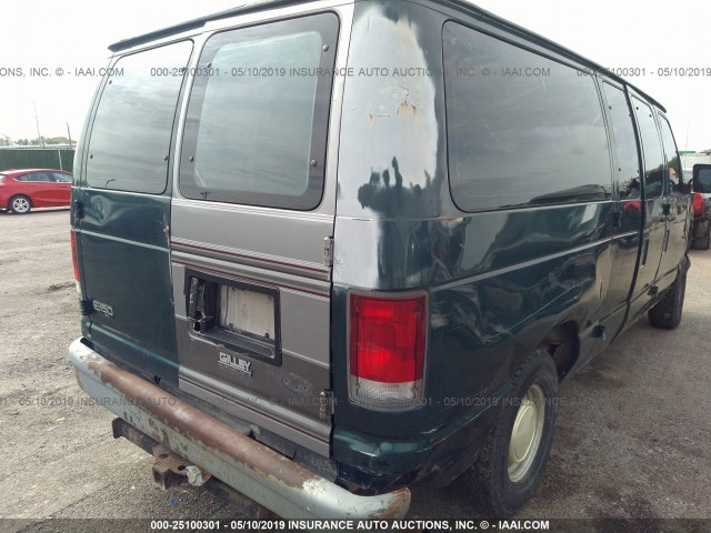 1FMRE1121XHA80656 - 1999 FORD ECONOLINE E150 WAGON GREEN photo 6