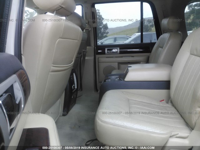 5LMFU27515LJ02093 - 2005 LINCOLN NAVIGATOR 白色 照片 8
