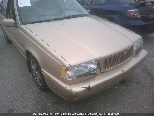 YV1LS5728T1327167 - 1996 VOLVO 850 GOLD photo 6