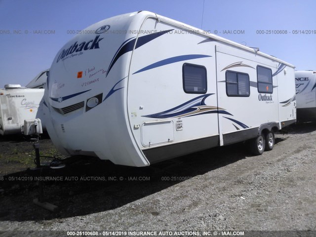 4YDT27923CB450655 - 2012 KEYSTONE OUTBACK WHITE photo 2