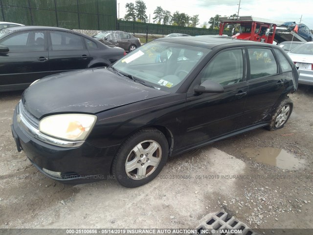 1G1ZU64874F238986 - 2004 CHEVROLET MALIBU MAXX LT BLACK photo 2