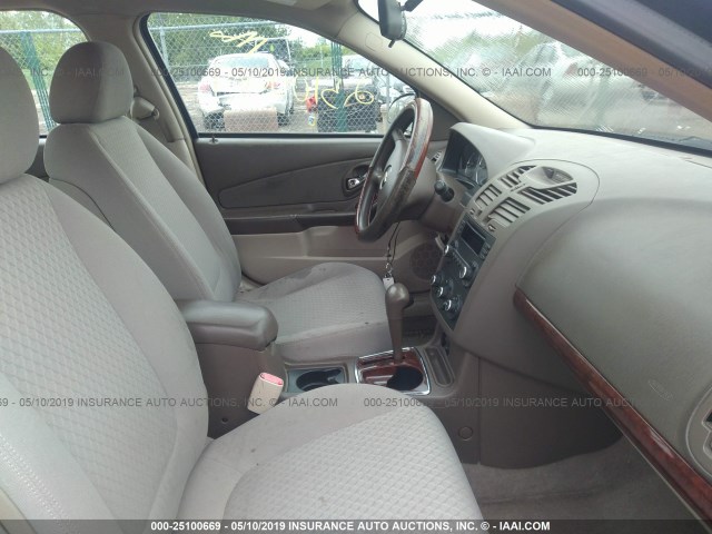 1G1ZS538X6F179419 - 2006 CHEVROLET MALIBU LS BLACK photo 5