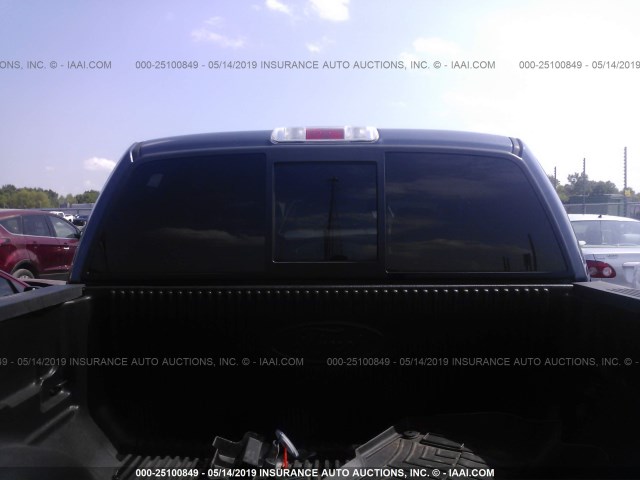 1FTRX12W35FA03361 - 2005 FORD F150 Light Blue photo 8