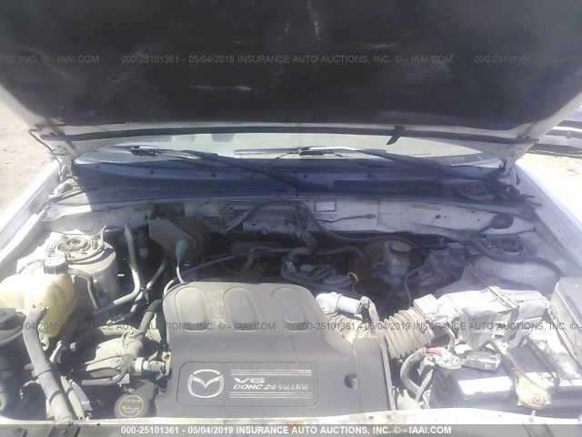 4F2YU06111KM16345 - 2001 MAZDA TRIBUTE DX 白色 照片 10