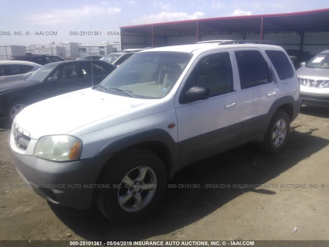 4F2YU06111KM16345 - 2001 MAZDA TRIBUTE DX 白色 照片 2