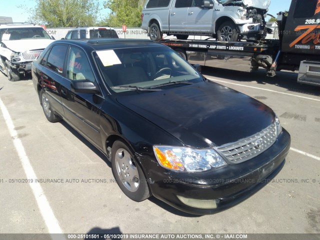 4T1BF28B33U334198 - 2003 TOYOTA AVALON XL/XLS BLACK photo 1