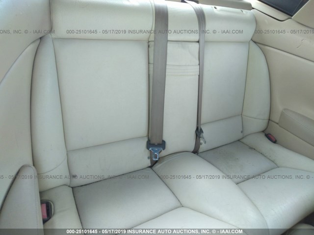 YV1NC62D04J051119 - 2004 VOLVO C70 HPT WHITE photo 8