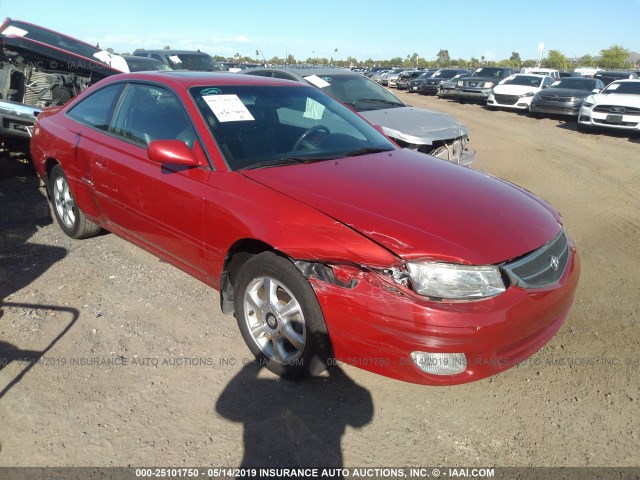2T1CF28P2YC366889 - 2000 TOYOTA CAMRY SOLARA SE/SLE RED photo 1