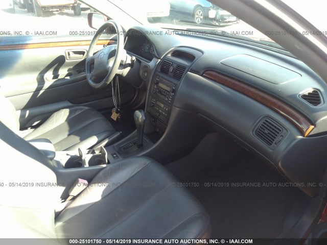 2T1CF28P2YC366889 - 2000 TOYOTA CAMRY SOLARA SE/SLE RED photo 5