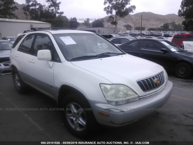 JTJGF10U910118746 - 2001 LEXUS RX 300 WHITE photo 1