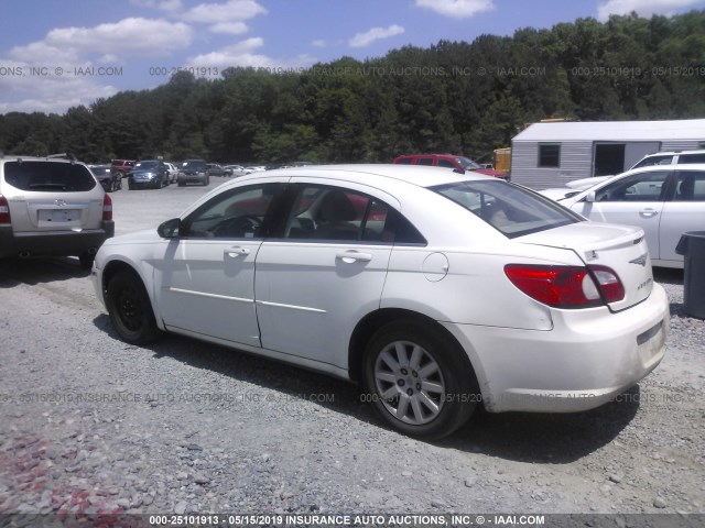 1C3LC46K58N151861 - 2008 CHRYSLER SEBRING LX WHITE photo 3