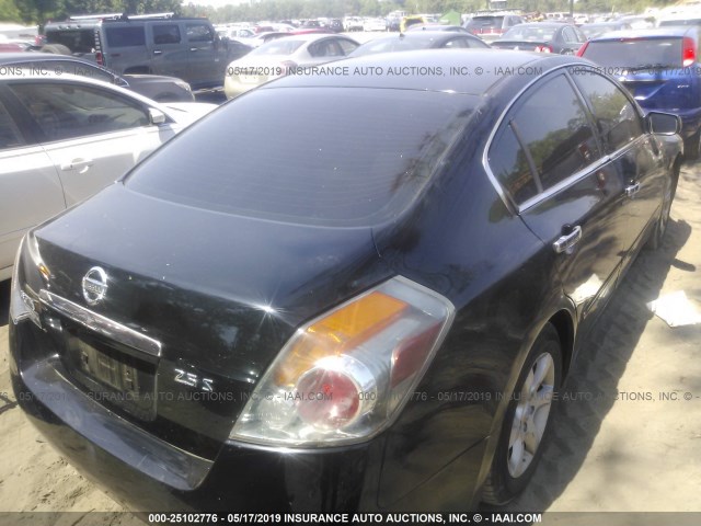 1N4AL21E08N418970 - 2008 NISSAN ALTIMA 2.5/2.5S BLACK photo 4