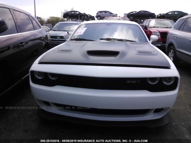 2C3CDYCJ8CH193720 - 2012 DODGE CHALLENGER WHITE photo 6