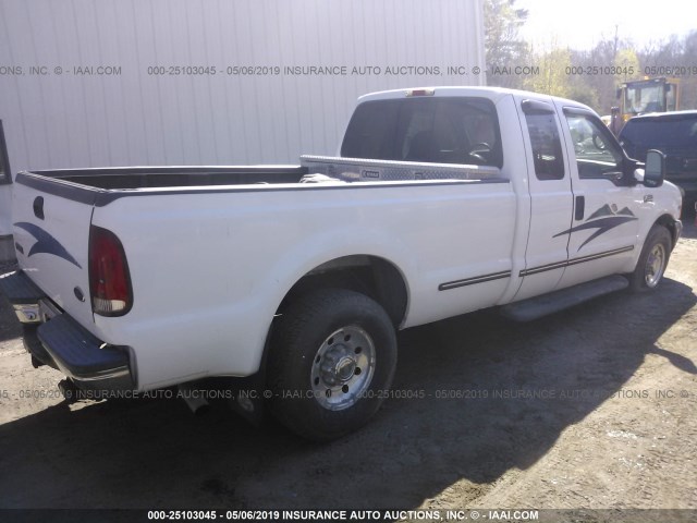 1FTSX30S6XEA90632 - 1999 FORD F350 SRW SUPER DUTY WHITE photo 4