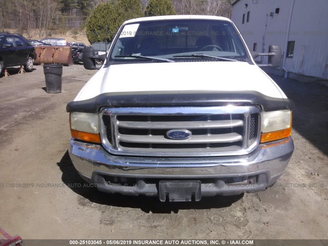 1FTSX30S6XEA90632 - 1999 FORD F350 SRW SUPER DUTY WHITE photo 6