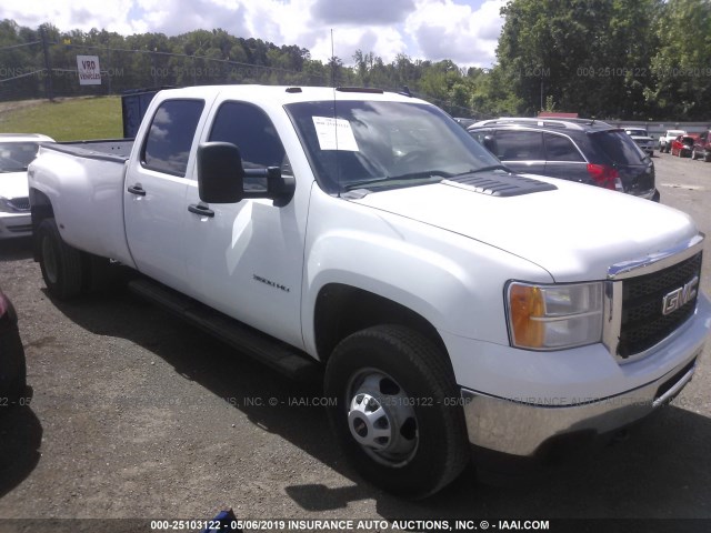 1GT422C87DF116419 - 2013 GMC SIERRA K3500 WHITE photo 1