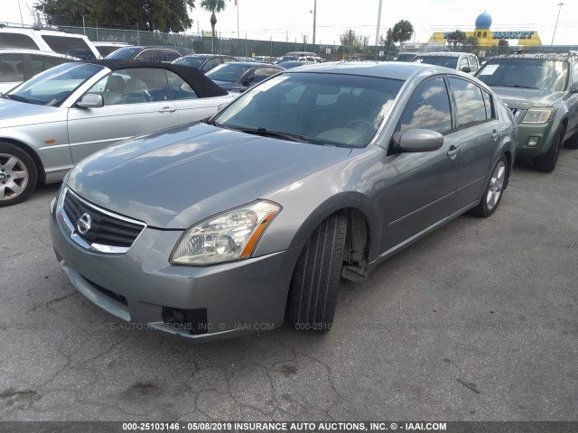 1N4BA41E47C853166 - 2007 NISSAN MAXIMA SE/SL BLUE photo 2