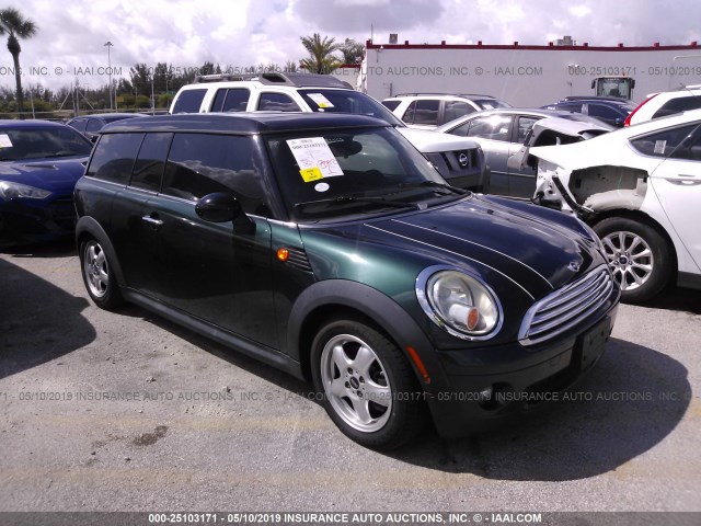 WMWML3C50ATX36872 - 2010 MINI COOPER CLUBMAN GREEN photo 1