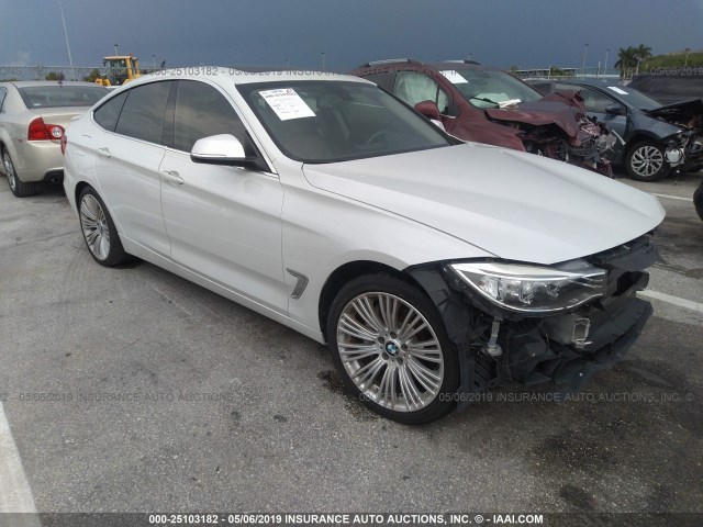 WBA3X9C58ED152786 - 2014 BMW 335 XIGT WHITE photo 1